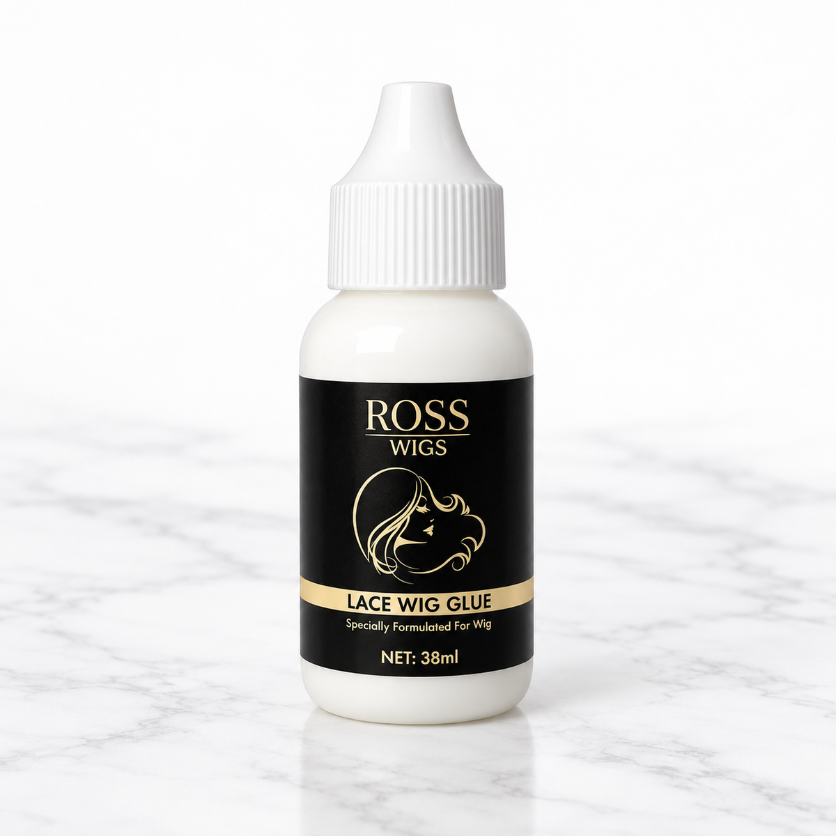 PEGAMENTO PARA PELUCAS ROSS WIGS 35 ML | FIJACIÓN FUERTE PARA LACE FRONT