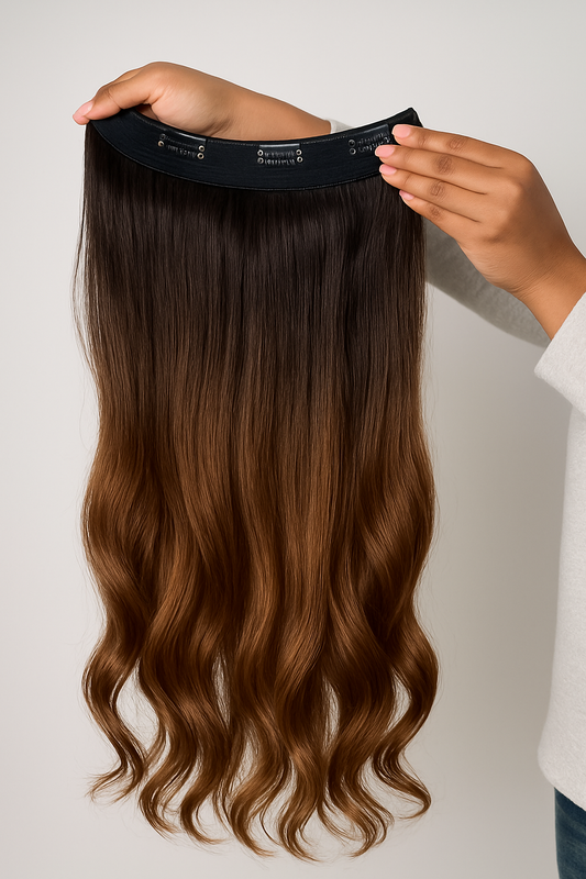 Extensión de Una Cortina 28” | Largo Instantáneo | Fibra Premium Resistente al Calor