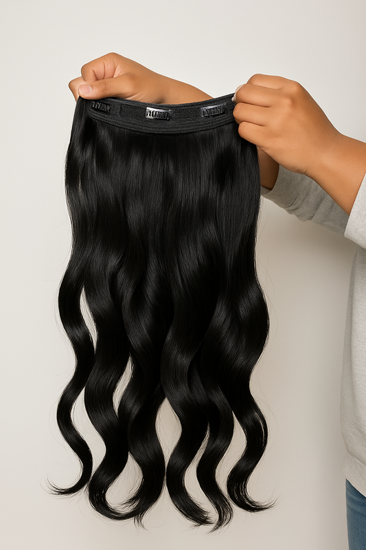 Extensión de Una Cortina 28” | Largo Instantáneo | Fibra Premium Resistente al Calor