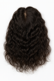 Topper de Cabello 100% Humano 14x16 cm | 14” | 90g | Solución Natural para Alopecia