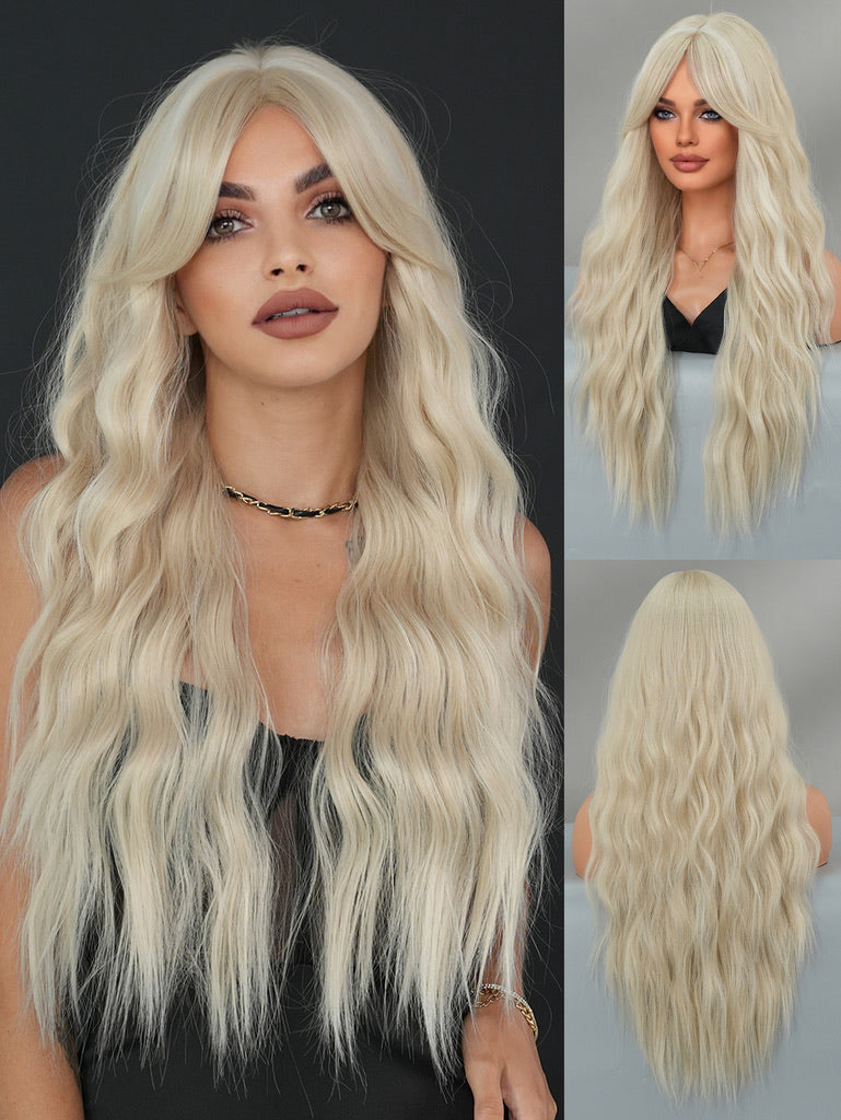 AMALIA PELUCA CON ONDAS Y FLECO