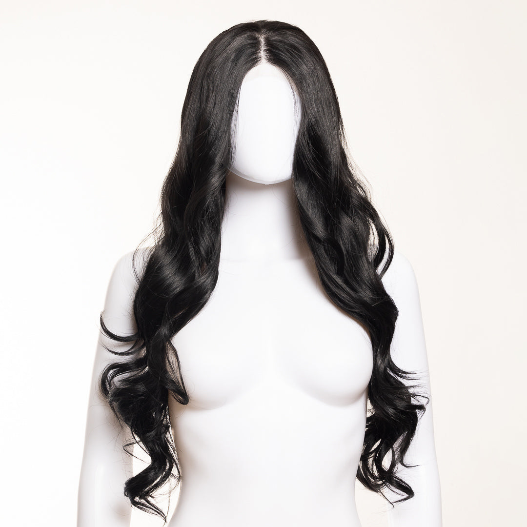 AZABACHE PELUCA NEGRA CON ONDAS