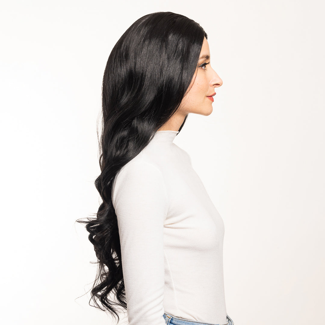 AZABACHE PELUCA NEGRA CON ONDAS