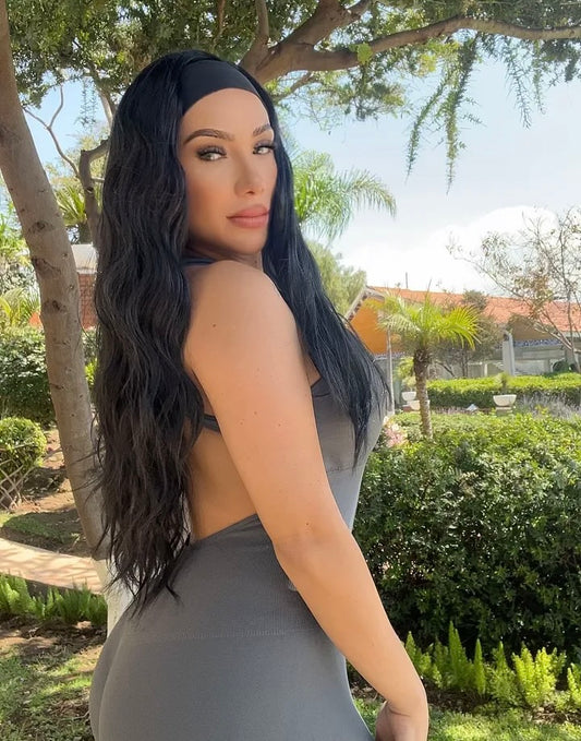 KRISTEL PELUCA CON DIADEMA RESISTENTE AL CALOR