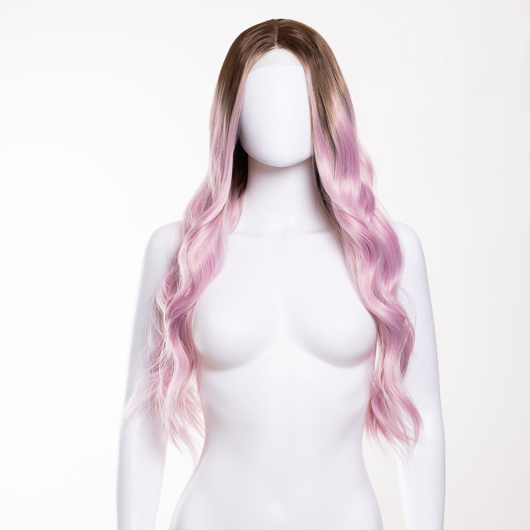 HILARY PELUCA ROSA CON RAIZ
