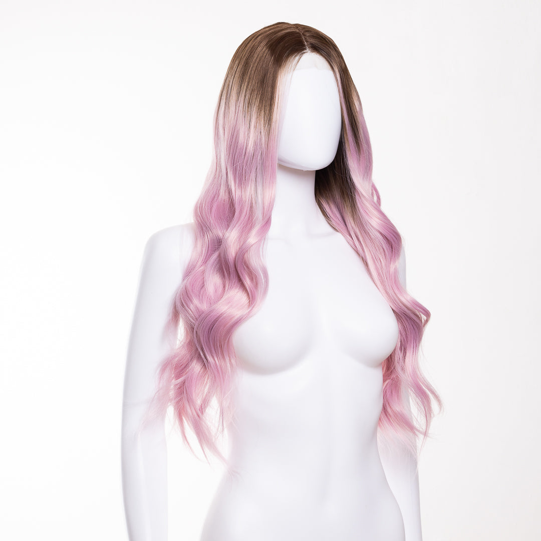HILARY PELUCA ROSA CON RAIZ