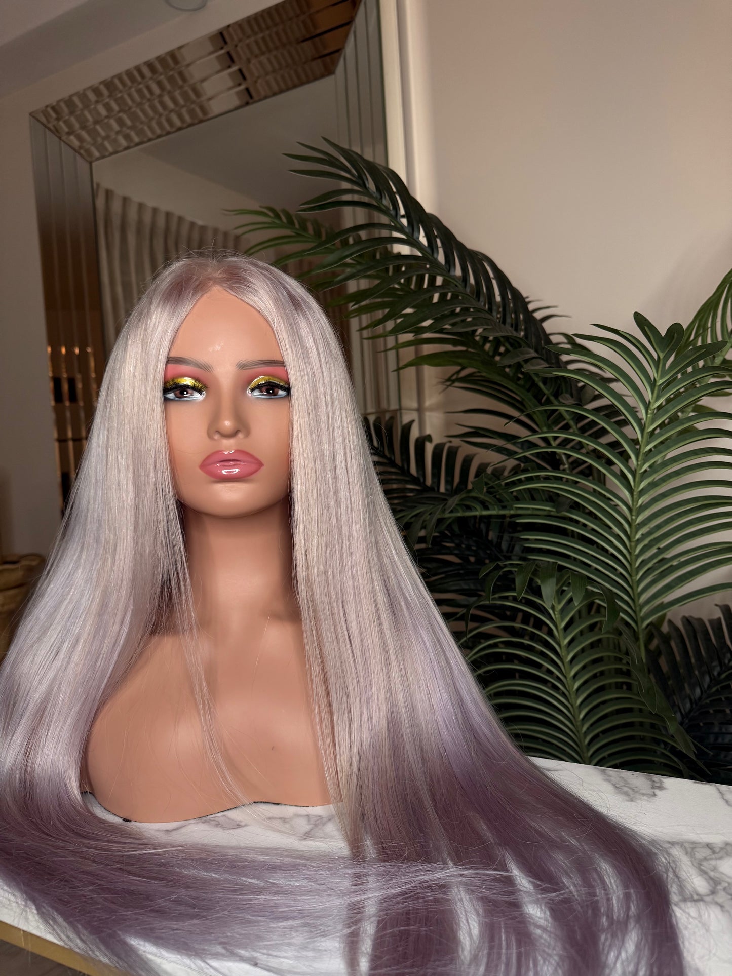 Peluca de Cabello 100% Humano 28” 4x4 Lace Closure – Extra Larga, Realista y Premium