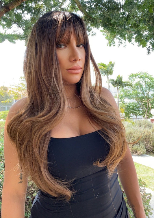 IRMA PELUCA CON FLECO DEGRADADA