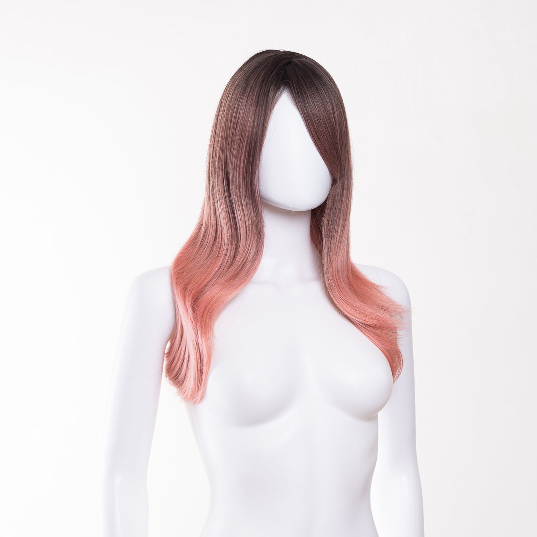 KYLIE PELUCA CON FLECO ROSA