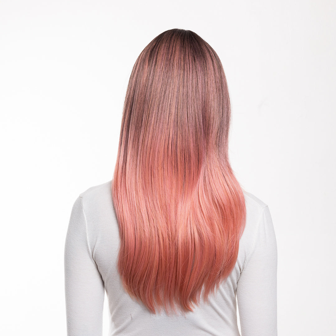KYLIE PELUCA CON FLECO ROSA