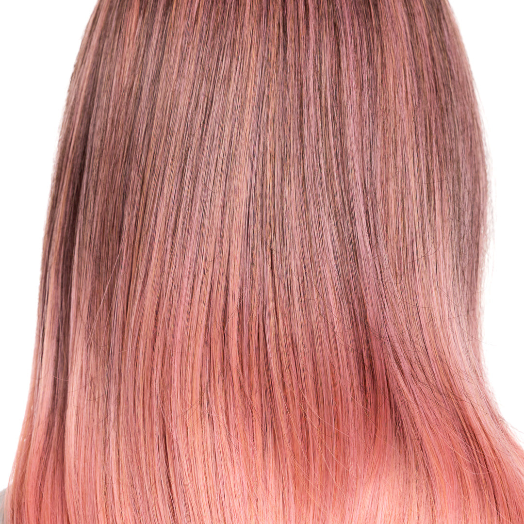 KYLIE PELUCA CON FLECO ROSA