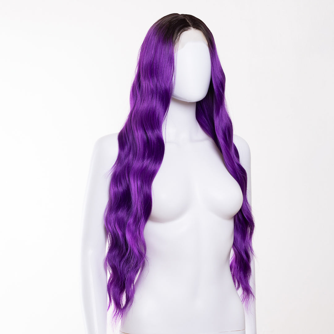 LILA PELUCA MORADA CON ONDAS