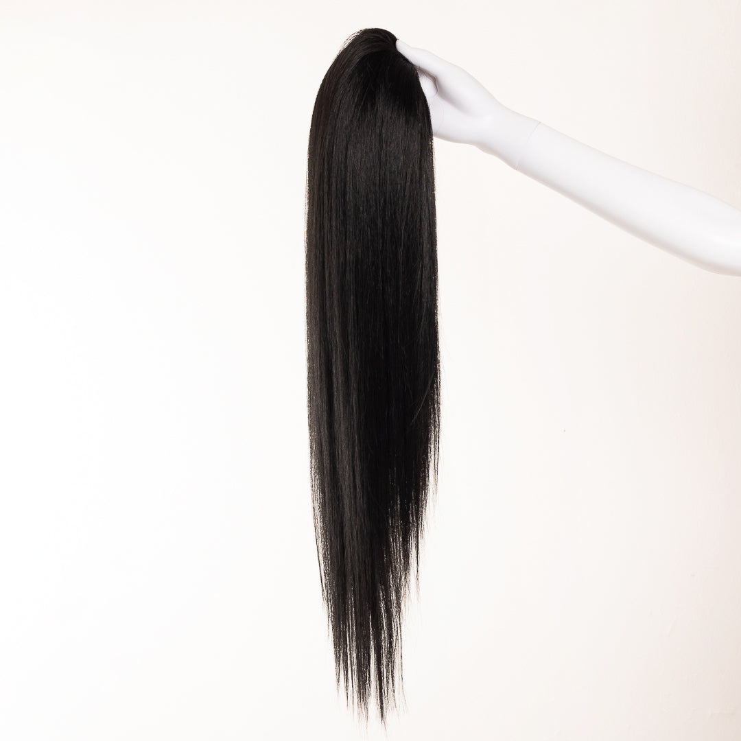 PONYTAIL CASTAÑO LISA