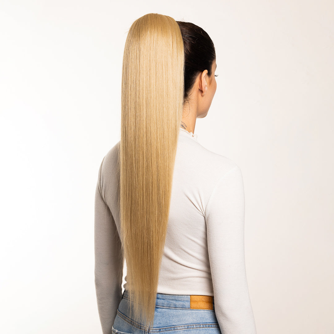 PONYTAIL CASTAÑO LISA