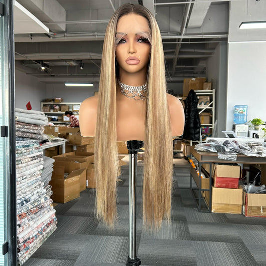 Peluca Realista “Eternal Luxe” - Fibra Premium Lace front HD 28 Pulgadas