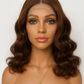 Peluca Chocolate l 16” Ondulada 13x4 – Cabello 100% Humano, Suave y Realista | Ross Wigs (Copia) (Copia)