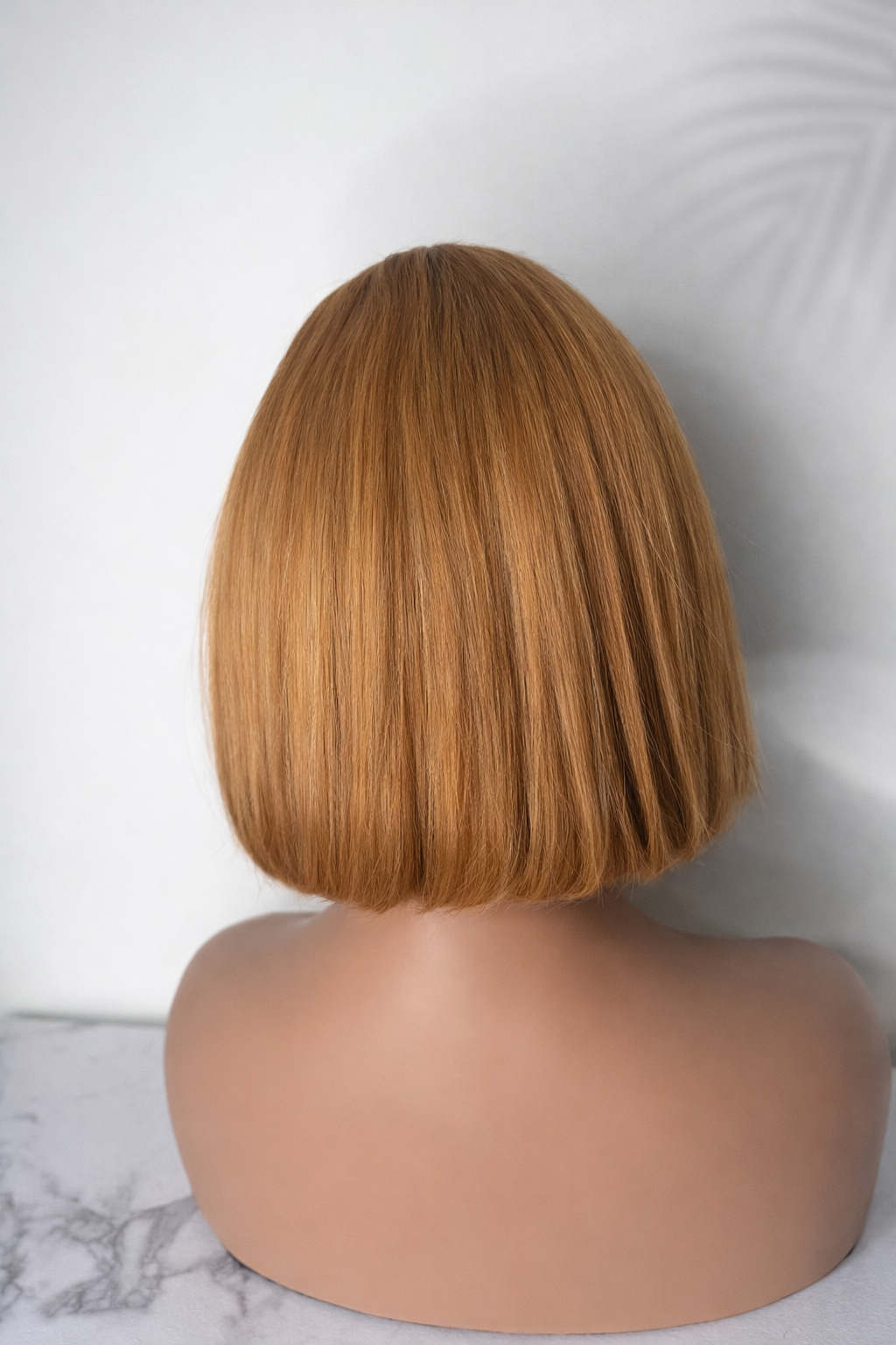 PELUCA DE CABELLO 100% HUMANA CORTA 8 PULGADAS CASTAÑO NATURAL LACEFRONT 13X4 (Copia)