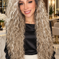 BONESH | PELUCA RIZADA LACE 13X3 FIBRA PREMIUM RESISTENTE AL CALOR