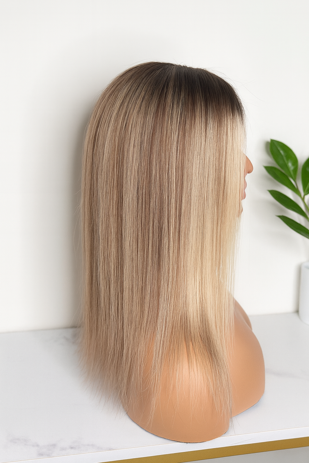 Peluca Rubia Ceniza 13x4 Lace Front | Realista, Ligera y Premium – ROSS WIGS