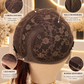 PELUCA 100% CABELLO HUMANO 6" ROJO VINO | LACE 13X1