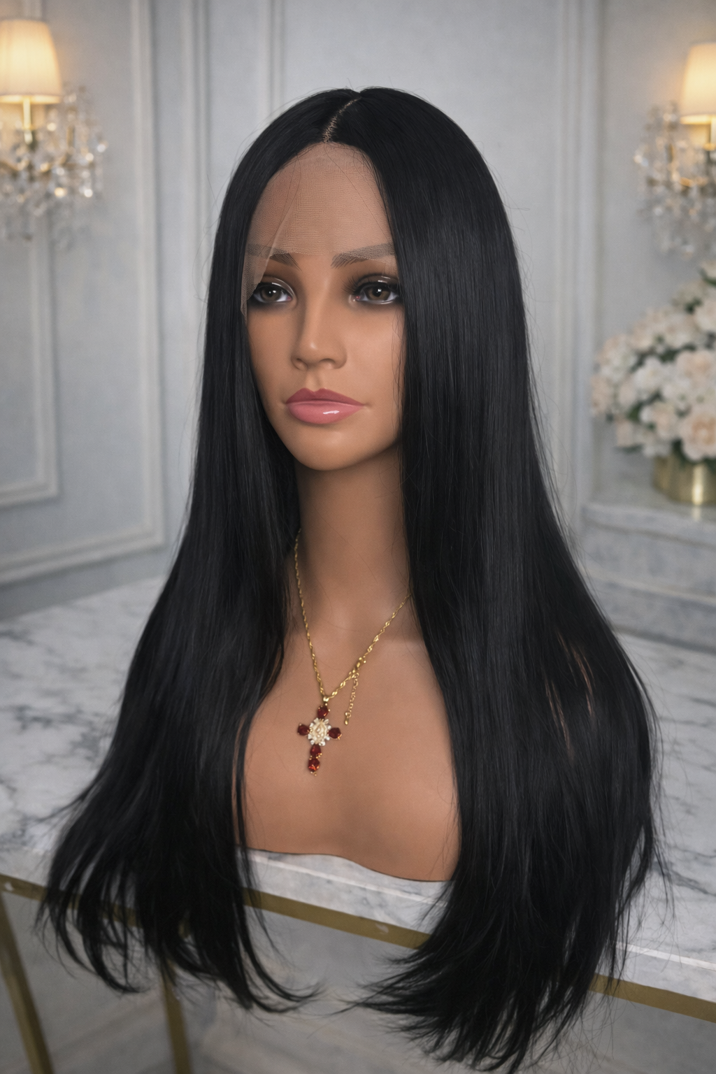 MISHA PELUCA LACEFRONT REALISTA GLUELES