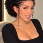 Peluca Afro con Trenzas Lace Front 13x4 Indetectable | Negra 6 Pulgadas