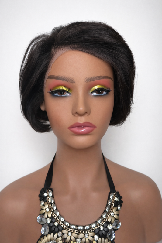 PELUCA DE CABELLO 100% HUMANO 6 PULGADAS