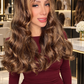 PELUCA 100% CABELLO HUMANO 20" TONOS MIELES | GLUELESS SIN PEGAMENTO LACE 13X4 300G | LÍNEA ROSS PRESTIGE