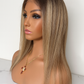 Peluca Rubia Ceniza 13x4 Lace Front | Realista, Ligera y Premium – ROSS WIGS