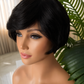 Peluca Corte Pixie de Cabello 100% Humano – Sin Encaje Frontal, con Base Interna Genérica y Estilo Natural (Copia)