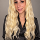 Peluca rubia 613 de cabello 100% humano, 24 pulgadas | Ross Wigs