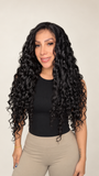 PELUCA GLUELESS LACE 13X6 | FIBRA PREMIUM RESISTENTE AL CALOR 26" REALISTA