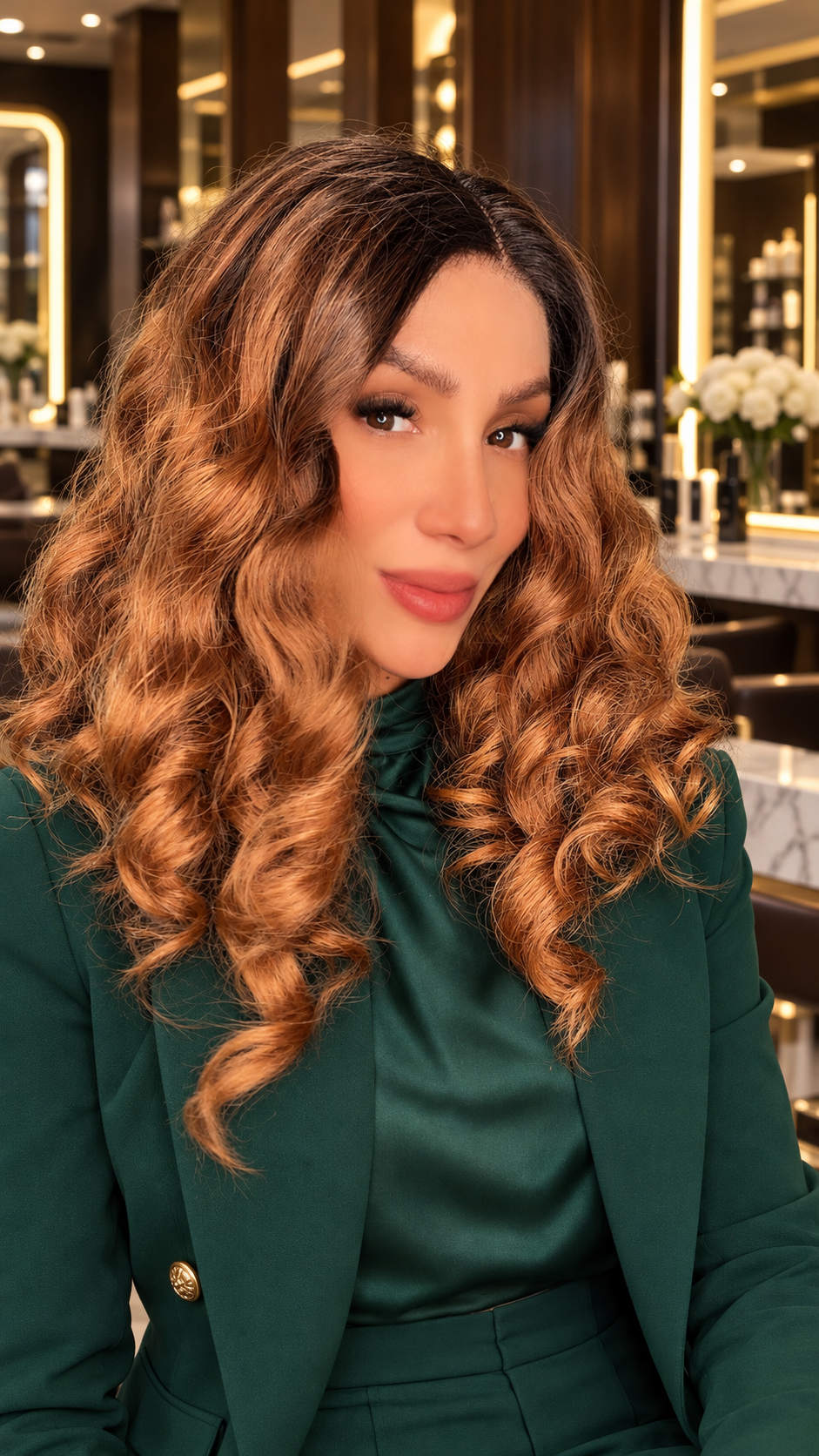 LATTE | PELUCA REALISTA LACE FRONT EN T 13X1