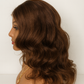Peluca Chocolate l 16” Ondulada 13x4 – Cabello 100% Humano, Suave y Realista | Ross Wigs (Copia) (Copia)