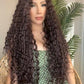 MOHANNA PELUCA RIZADA REALISTA DE ENCAJE DELANTERO 13x1 ASPECTO NATURAl