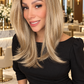 AURORA | PELUCA LACE FRONT 13X6 FIBRA PREMIUM RUBIA 22" ULTRA REALISTA