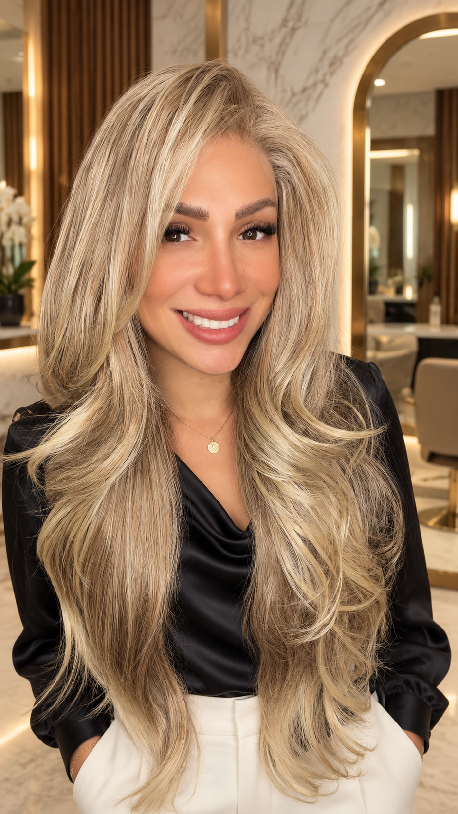 SOBERANA | PELUCA LARGA FIBRA PREMIUM LACE FRONT 13X6 26"