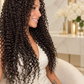CARIBE | PELUCA RIZADA 30" CABELLO MEZCLADO LACE FRONT 13X4