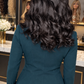 PELUCA 100% CABELLO HUMANO CORTE MARIPOSA 14" NEGRA | GLUELESS SIN PEGAMENTO LACE 5X5 | LÍNEA ROSS ESSENTIAL