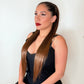 PONY TAIL   CHCOLATE DEGRADADA