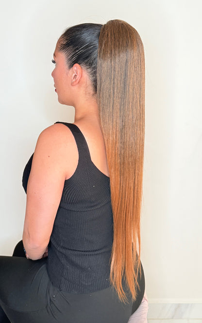 PONY TAIL   COBRIZA DEGRADADA