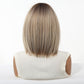 Peluca Clásica 10 Pulgadas Rubio Cenizo con Raíz Natural | Ross Wigs
