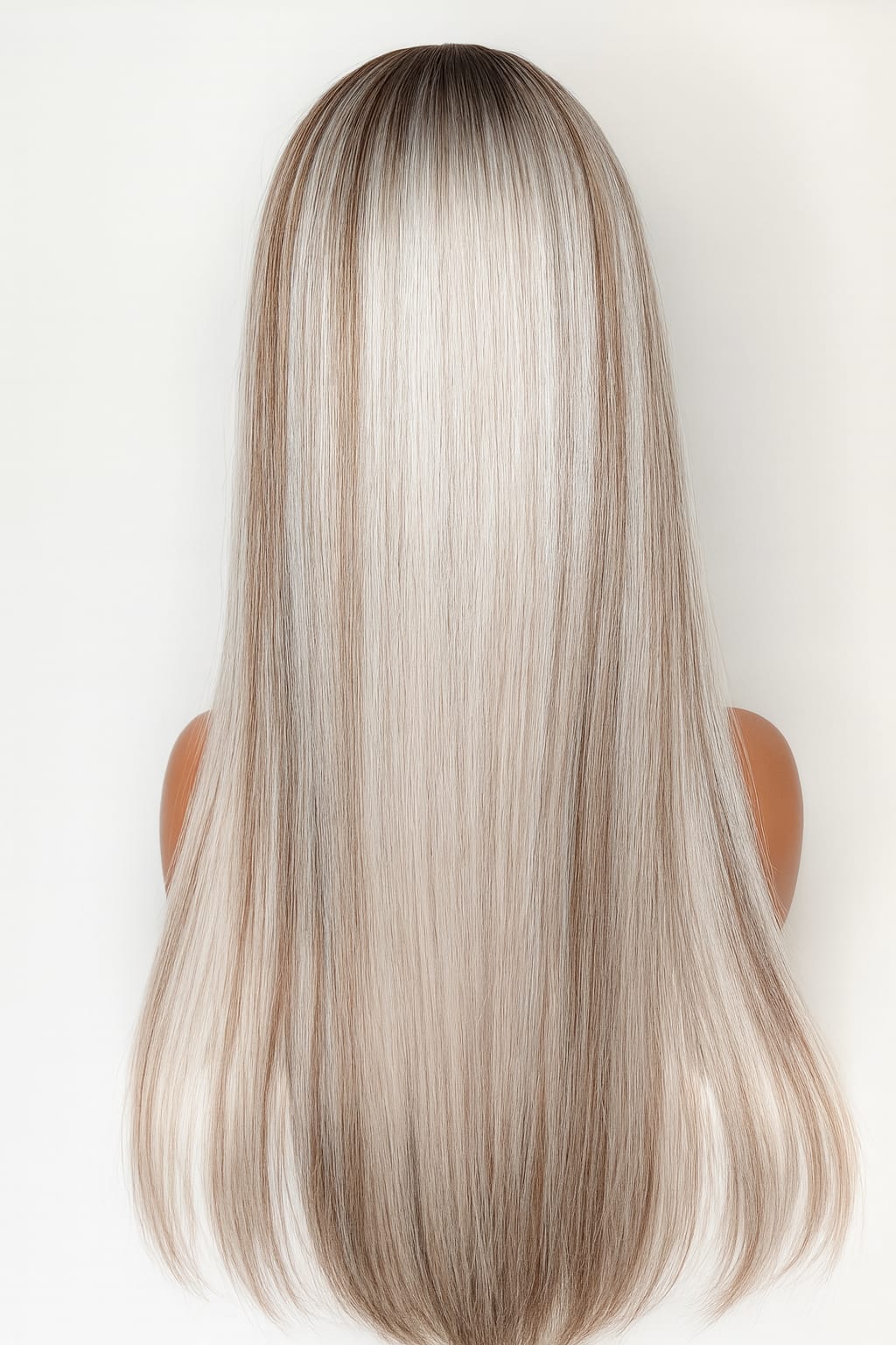 Eva Glow | Peluca Realista 13x4, Sin Pegamento, Fibra HD Suave y Natural