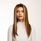 PELUCA DE CABELLO HUMANO PIANO COLOR 18 PULGADAS