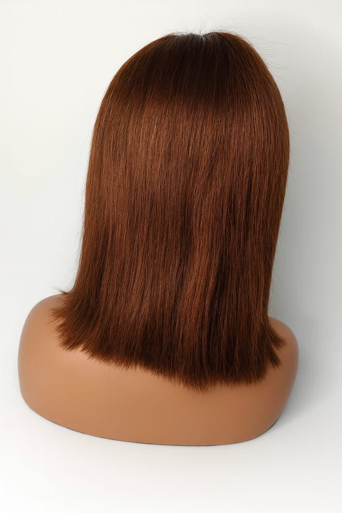 Peluca Chocolate l 12” Ondulada 13x4 – Cabello 100% Humano, Suave y Realista | Ross Wigs (Copia)