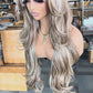 PELUCA RUBIA 26 PULGADAS CORTE MARIPOSA LACE FRONT 13X6 FIBRA PREMIUM