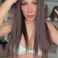 PELUCA 100% CABELLO HUMANO LISA 20" | LACE FRONT 13X4 DENSIDAD 180% | LÍNEA ROSS ESSENTIAL