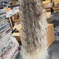 Coleta Rubio Cenizo  de Fibra Premium | Ponytail Resistente al Calor, Natural y de Fácil Aplicación