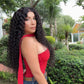 Peluca China Rizada 30 Pulgadas 13x4 de Cabello 100% Humano | Color Castaño Natural | Lace Front Realista